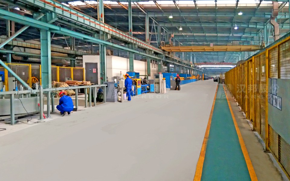 Oil quenching spring steel wire production line