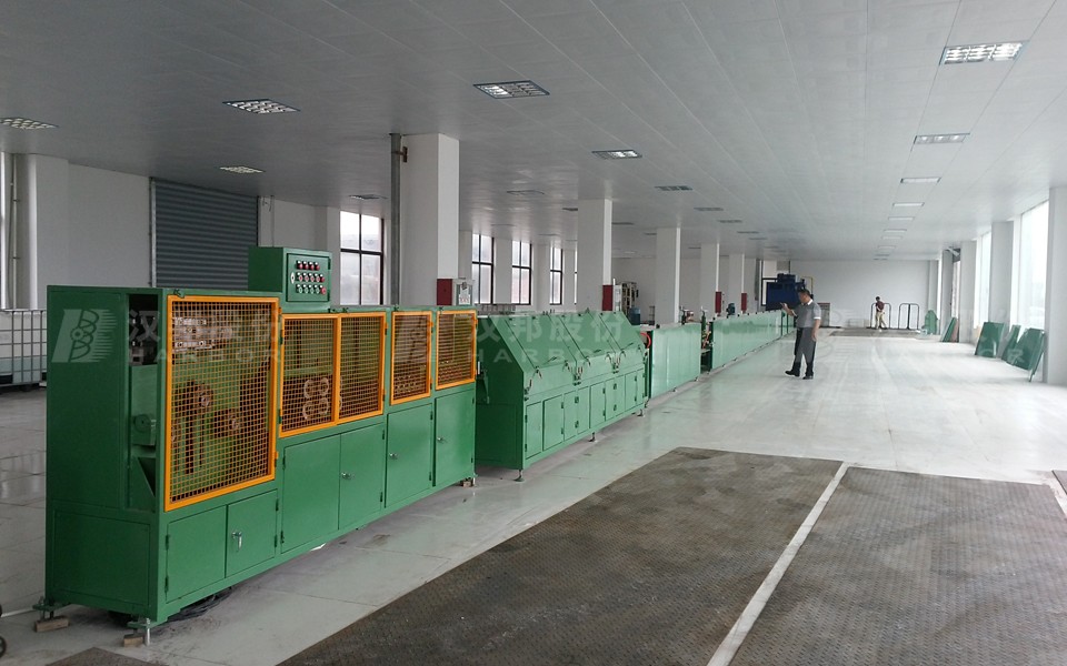 Surface pretreatment production line