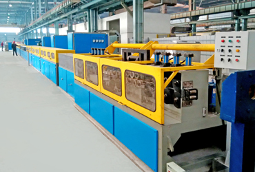 Oil quenching spring steel wire production line